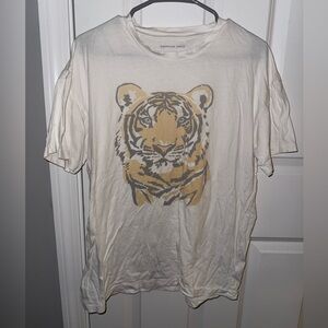 Women’s AE White Tiger Oversized T-Shirt
